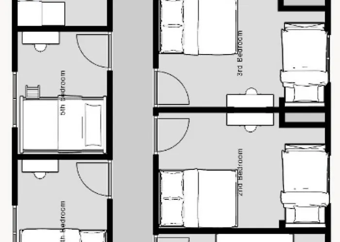 Of 6 Hongdae 5br & 4bath, Elevator, Free Wifi *